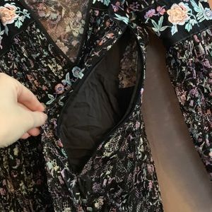 Free people embroidered peasant dress